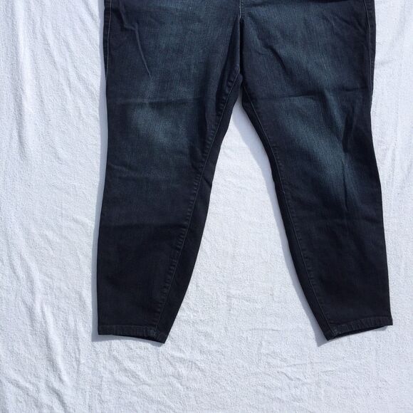 Dark Wash Jeans Zippers Size 24S Torrid Premium Jegging - Picture 3 of 10